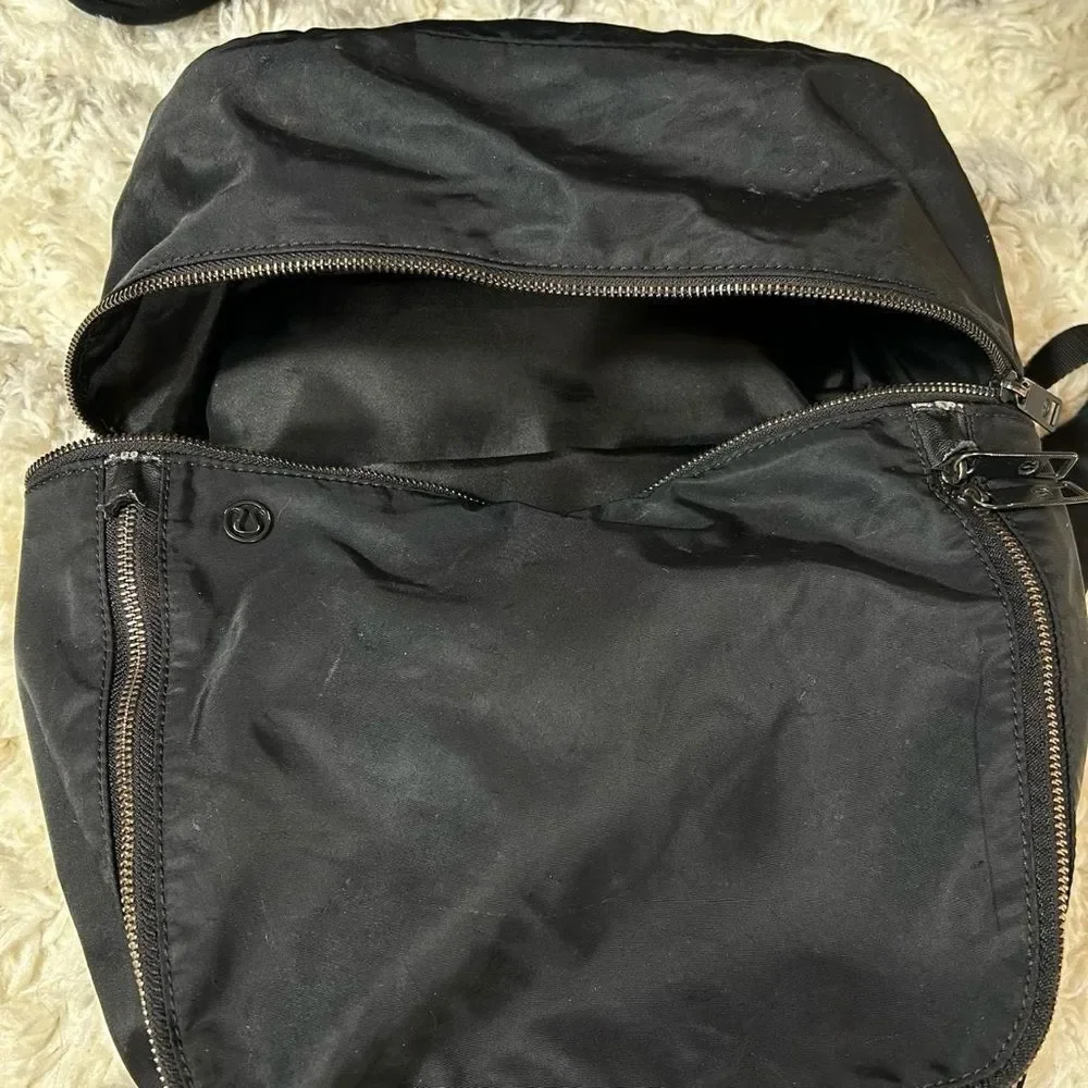 Lululemon Athletica Black Backpack
